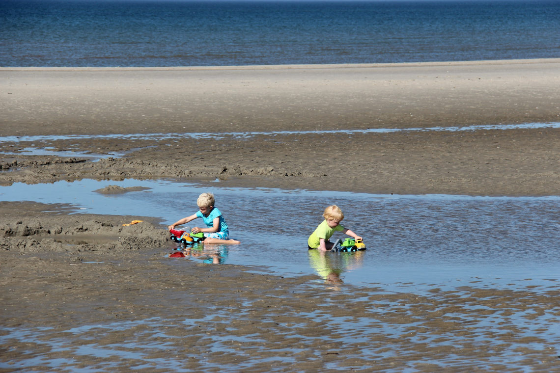 Binnenzee Noordzeestrand Terschelling